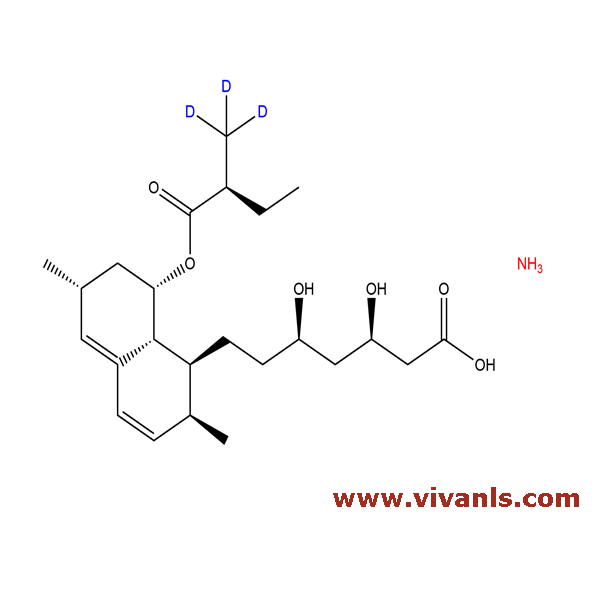 Stable Isotope Labeled Compounds-Lovastatin Ammonium Salt D3-1663328632.png